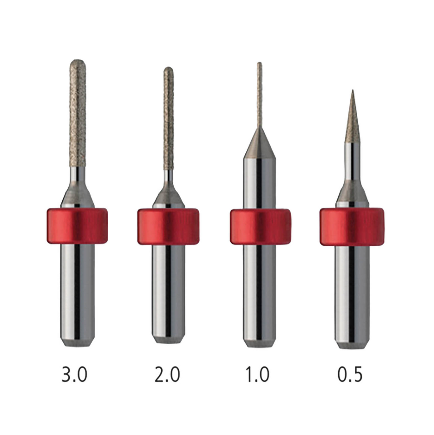 Morpheus Burs for PM7 - Red DC for Glass Ceramic