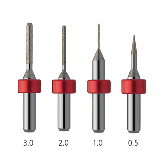 Morpheus Burs for PM7 - Red DC for Glass Ceramic